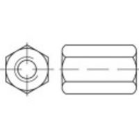 TOOLCRAFT 1067132 Lange zeskantmoeren M10 DIN 6334 RVS A4 10 stuk(s) - thumbnail