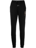 Armani Exchange pantalon de jogging à logo brodé - Noir