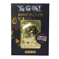 Yu-Gi-Oh! Replica Card Kuriboh (gold plated)*