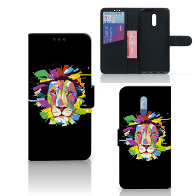 OPPO Reno Leuk Hoesje Lion Color