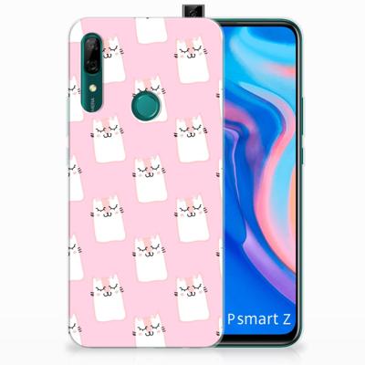 Huawei P Smart Z TPU Hoesje Sleeping Cats