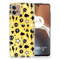 Silicone Back Case Motorola Moto G32 Punk Geel