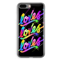 Loves: iPhone 8 Plus Transparant Hoesje - thumbnail