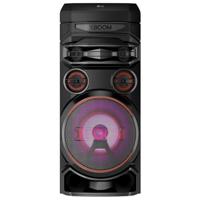 LG XBOOM RNC7, 3-weg geluidssysteem met 5 luidsprekers (Dolby audio, karaoke- en DJ-functies, verlichting), zwart [modeljaar 2023]