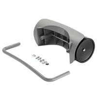 Hailo Mobiele set | Accessoires geschikt voor ProfiLine WSB Design XXXL Containers | Wielset van kunststof | Handgreep met bevestigingsmateriaal | Schroeven & moeren inbegrepen | Eenvoudige montage