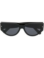 Chiara Ferragni lunettes de soleil CF7014/S à monture papillon - Noir