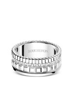 Boucheron bague Quatre Radiant en or blanc 18ct sertie de diamants - Argent - thumbnail