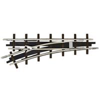 H0f veldbaan rails 12341 Wissel, Links 66.6 mm 1 stuk(s) - thumbnail