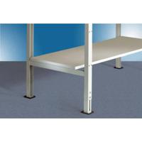 Manuflex ZB3757 Legplanken voor universele werktafels mobiele bxd 1500 x 800 mm, bxdxh= 1500 x 500 x 19 mm