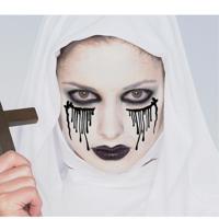 Schmink setje horror non - make-up verkleed set - Halloween/carnaval accessoires - thumbnail