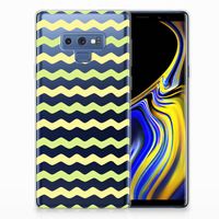 Samsung Galaxy Note 9 TPU bumper Waves Yellow - thumbnail