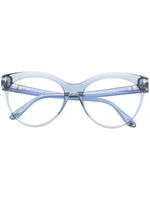 TOM FORD Eyewear lunettes de vue à monture papillon - Bleu