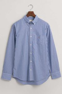 GANT Regular Fit Overhemd blauw, Gestreept