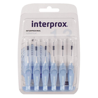 Interprox Premium Cylindrical 3.5mm lichtblauw - 6 stuks