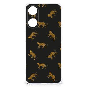 Case Anti-shock voor OPPO A58 | A78 5G Leopards