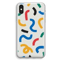 Illustratieve pop 2: iPhone XS Transparant Hoesje