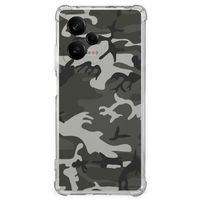 Xiaomi Redmi Note 12 Pro Doorzichtige Silicone Hoesje Army Light