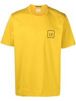 C.P. Company t-shirt en coton à imprimé graphique - Jaune