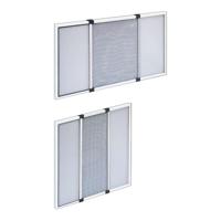 Muggennet IRS Wit 50 x 40 cm Ramen Muggennet Uitschuifbaar (2 Stuks)