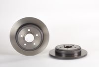 Remschijf COATED DISC LINE BREMBO, Remschijftype: Massief, u.a. für Jeep