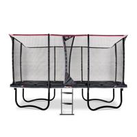 EXIT PeakPro Trampoline met Veiligheidsnet - 427 x 244 cm - Zwart