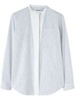 Jil Sander chemise en coton à rayures - Blanc - thumbnail