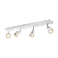 SLV wand- en plafondopbouwarmatuur PURI CW/plafond- en wandverlichting binnen, opbouwarmatuur, wandopbouwarmatuur, plafondspot / GU10 50 W wit