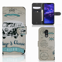 Huawei Mate 20 Lite Telefoonhoesje met foto Retro VW Bus