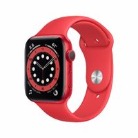 Refurbished Apple Watch Series 6 44mm Rood  Licht gebruikt