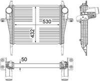 Intercooler, inlaatluchtkoeler CI37000P - thumbnail