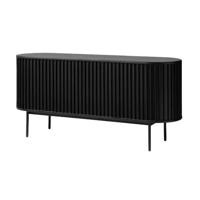 Olivine Redmer houten sideboard zwart eiken - 160 x 45 cm - thumbnail