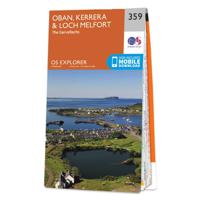 Wandelkaart - Topografische kaart 359 OS Explorer Map Oban, Kerrera, L