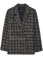 ANINE BING blazer Madeleine à boutonnière croisée - Noir