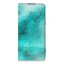 Bookcase OnePlus Nord 2T Painting Blue - thumbnail