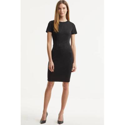 GUESS jurk met all over print zwart