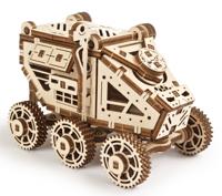 Ugears bouwpakket Mars Buggy 9 x 6,5 x 7 cm hout bruin 96 delig