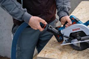 Bosch Professional GKS 18V-57-2 Accu-cirkelzaag Zaagdiepte 90° (max.) 57 mm Brushless 18 V