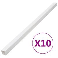 Kabelgoot 100x40 mm 10 m PVC - thumbnail