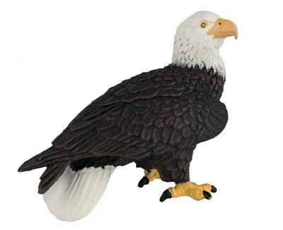 Safari speeldier zeearend junior 7 x 5,5 cm zwart/wit Safari speeldier zeearend junior 7 x 5,5 cm zwart/wit