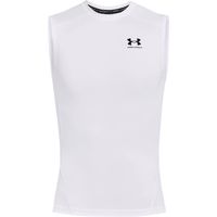 Under Armour Heatgear Sleeveless Shirt - Opruiming - Kleding - wit - maat 2XL