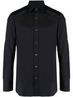 TOM FORD chemise en coton à manches longues - Noir