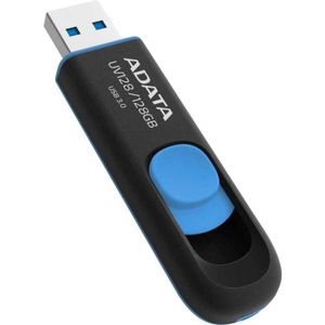 ADATA 64GB DashDrive UV128 USB flash drive USB Type-A 3.2 Gen 1 (3.1 Gen 1) Zwart, Blauw