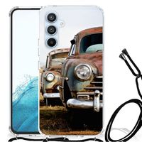 Samsung Galaxy A54 5G Anti-shock Hoesje met foto Vintage Auto