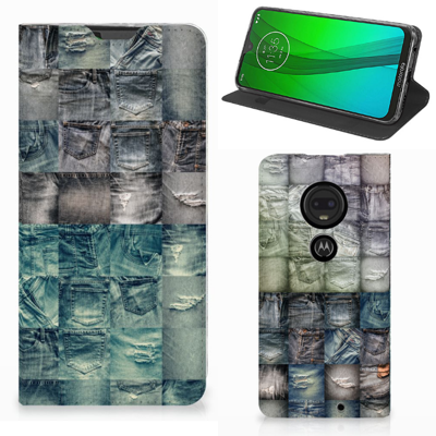 Hippe Standcase Motorola Moto G7 | G7 Plus Spijkerbroeken