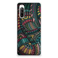 Sony Xperia 10 III TPU bumper Aztec - thumbnail