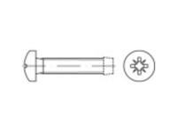 TOOLCRAFT 141055 Tapbouten M5 6 mm Kruiskop Pozidriv DIN 7500 Staal Galvanisch verzinkt 1000 stuk(s)