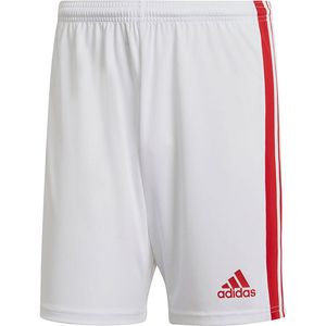 adidas Squadra Training Short - Opruiming - Kleding - White/Red - maat XS