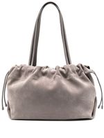 Brunello Cucinelli sac porté épaule à ornements métalliques - Gris