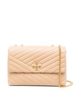 Tory Burch sac porté épaule Kira à matelassage chevrons - Tons neutres