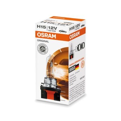 OSRAM 64176 Halogeenlamp Original Line H15 15/55 W 12 V